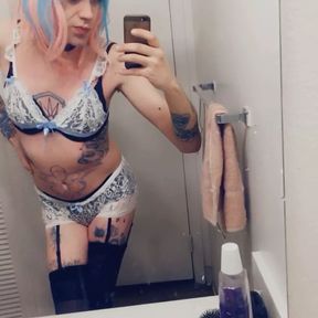 Sexy Cosplay Bunny Lingerie Wants Cock Inside Her