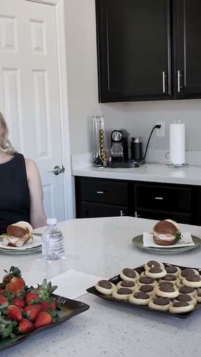 Pervert MILF Voyeur Melissa Lynn Wants To Taste Her New Blonde Friend Natasha James - MYLF Lesbians   Clip 1