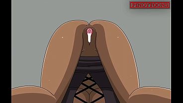 Yoruichi takes a double futa plowing