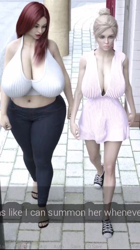 The Thickening #1 she grew a dick overnight and shey grew bigger got an amazing blowjob, fucked in my ass I&#039;ve impregnated her