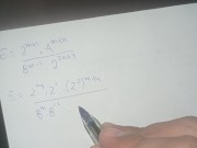 Enseñando ejercicios matemáticas a mis pastrulos 3