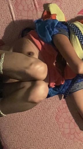 Key moment from &quot;Indian hot young desi girl went to OYO hotel and with her boyfriend in Hindi audio&quot;