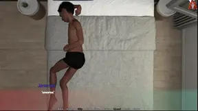 Old woman gets her tight hole stretched by a black cock in a crazy love story