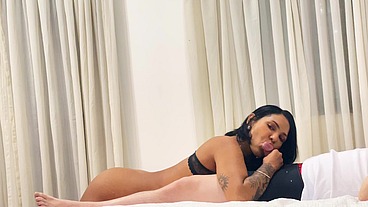 RenataXXX Gives an Incredible POV BJ and Sits on That Thang