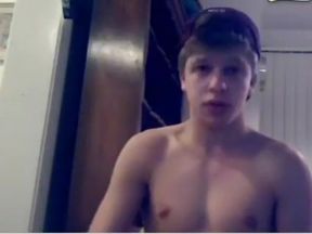 Cam Cute Boy Swallows His Cum