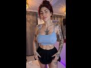 Tits Out, Skirt On, Just Standing There Waiting 🖤  Uncut + chat on OnlyFans — subscribe and write me 👇