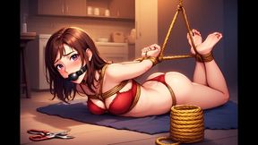 Bondage Confessions, Vol 49: Gagged Hogtie Delights
