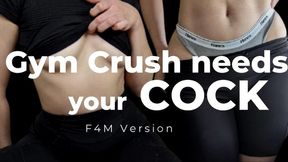 ASMR Gym Bunny fucks you in the gym between sets