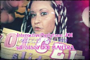 AUDIO ONLY - Interactive pantyhose JOI the sissy JOI mantra