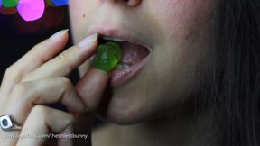 Vore fetish: eating gummy bears