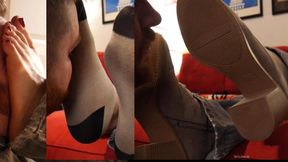 Footworm 8 -- Boots to Bare Feet Worship