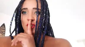My sister-in-law gives me a sloppy blowjob in the shower