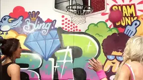 When the Two Sluts Start Licking Each Other, the Referee Enters the Camp