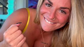 my pov - the sexy and busty abby rose squirting