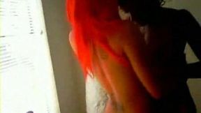 Two smoking hot ebony whores give me lesbian show for extra cash