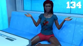 Ebony Goddess Claims Her Cosmic Prize in Steamy Zero-G Encounter