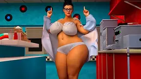 Virtual VTuber Dancing Eroticly in VR180 MMD for Your Pleasure