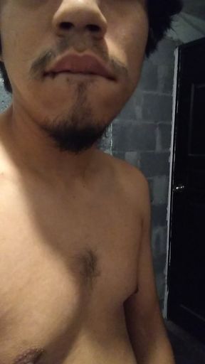 This Cute Boy Shows What a Bull in the Bathroom