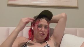 Sweaty smelly punk tgirl
