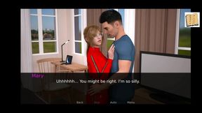 Amateur GF enjoys a steamy visual novel session