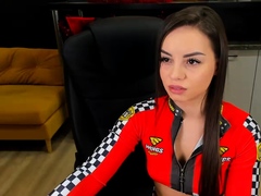 Webcam brunette solo masturbation