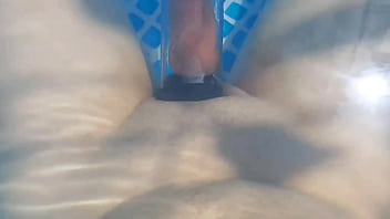 Hands-Free Cumming on Oiled Skin