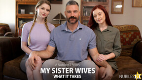 My stepsis Wives What It Takes - Bunny Colby,Danni Rivers