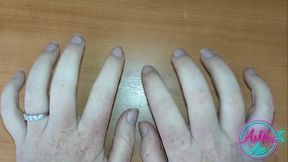 Ashley Ace Fingernail Tapping