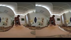 Black Ebony Girl Gives African Massage - Horny Naughty Zaawaadi Happy Ending Sex VR 360 Porn