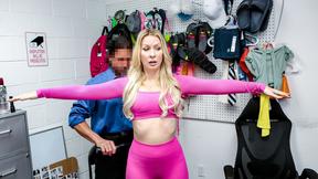 ”Cougar Yogini busted & ravaged for stealing equipment”