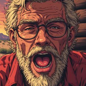 Erotic Orgasm Face Art
