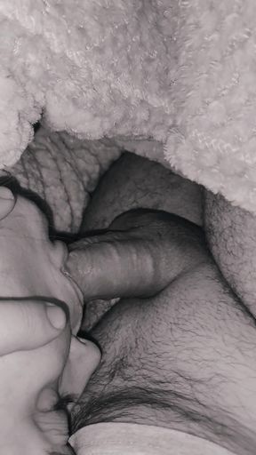 Ex-girlfriend swallows penis