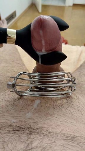 Cum after chastity