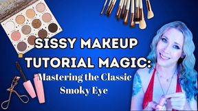 🪄Sissy Makeup Tutorial Magic: Mastering the Classic Smoky Eye💄