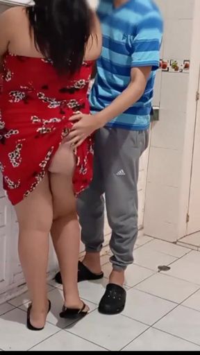Spectacular moment from &quot;Today I had to meet my new stepmother, she has a nice ass, we ended up fucking in the kitchen&quot;