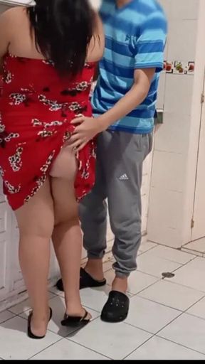 Spectacular moment from &quot;Today I had to meet my new stepmother, she has a nice ass, we ended up fucking in the kitchen&quot;
