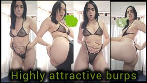 Highly attractive burps!