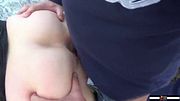 Busty Pamela de Boni gets fucked by her friends on the beach.