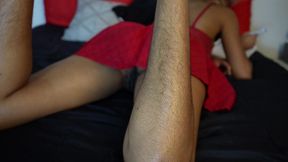 i didn t let my girlfriend study and i fuck her hairy pussy
