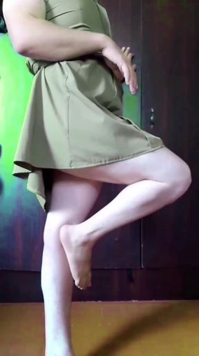 Sissy Slut White Body Big Butt Big Ass Sexy Crossdresser