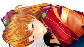 AkayatuR Part One of Evangelion-3D Anime Sex Adventure