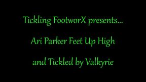 Ari Parker Feet Up High and Ticked by Valkyrie