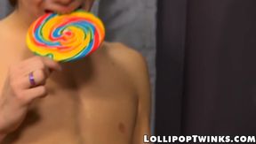 Cutie Dustin Cooper drilled doggystyle after deepthroat BJ