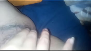 En su cama