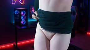 444 sweet dick tasty oiled candy dick of pretty goth femboy