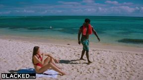 Sexy His wife cuckolds him on her Interracial Caribbean vacation