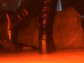 I'll humiliate you with my nylons, foot bitch.