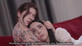 Any Breakup Can Be Healed by Lesbian Love. 4K HD Tim Team