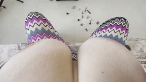 Giantess stepmom did a squirt all over your her tiny boy