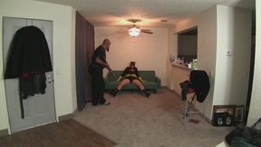 Batgirl Cuntbusted By Intruder 744